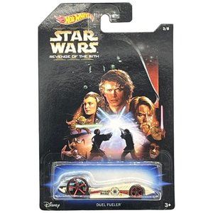HOT WHEELS Star Wars Movie Series DUEL FUELER Khaki Chrome Red OH5's